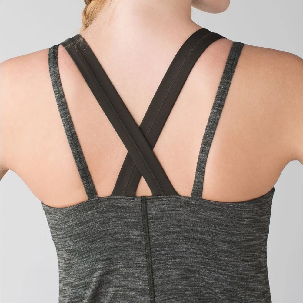 lululemon athletica Black Strappy Tank Top - Picture 3 of 11